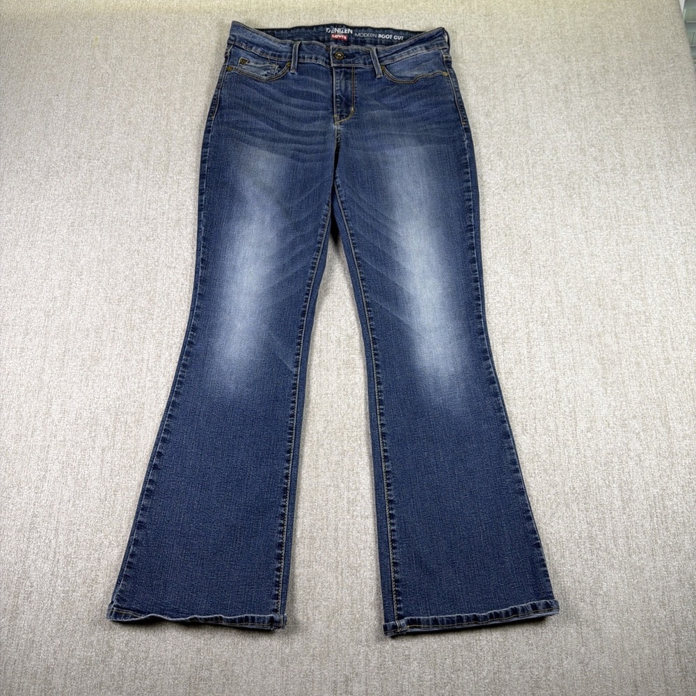 Denizen Levi's Women Size 8S 29x30 Modern‎ Bootcut Medium Wash Denim Stretch